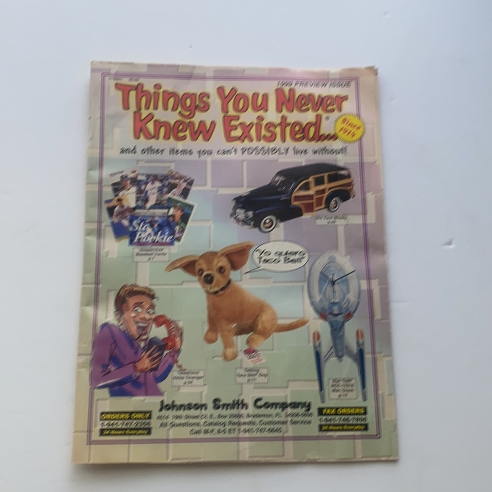 Johnson Smith Things You Never Knew Existed…catalog 1999 preview issue vintage